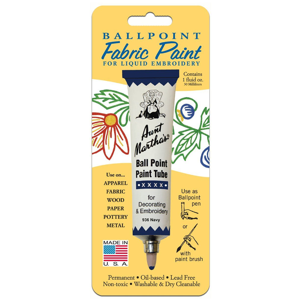 Aunt Martha's Ballpoint Paint Tube, 1oz