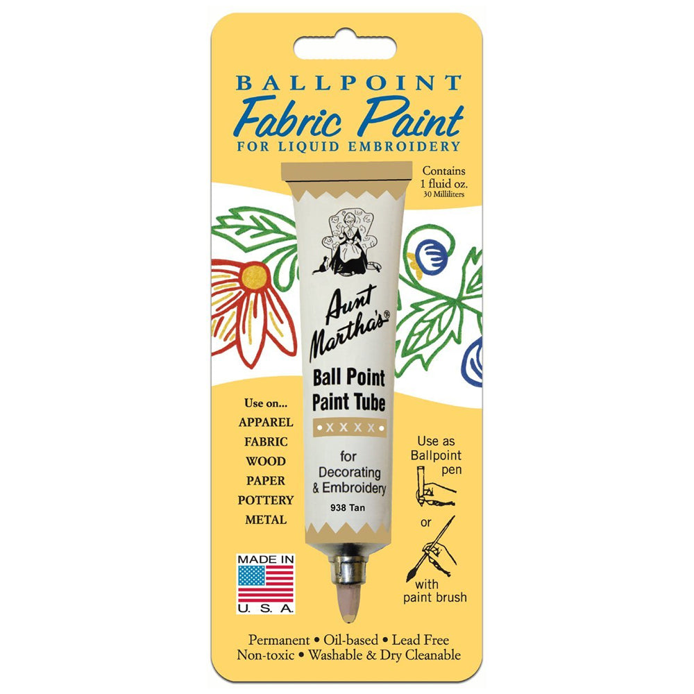 Aunt Martha's Ballpoint Paint Tube, 1oz