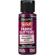 Decoart SoSoft Fabric Glitters, 2oz