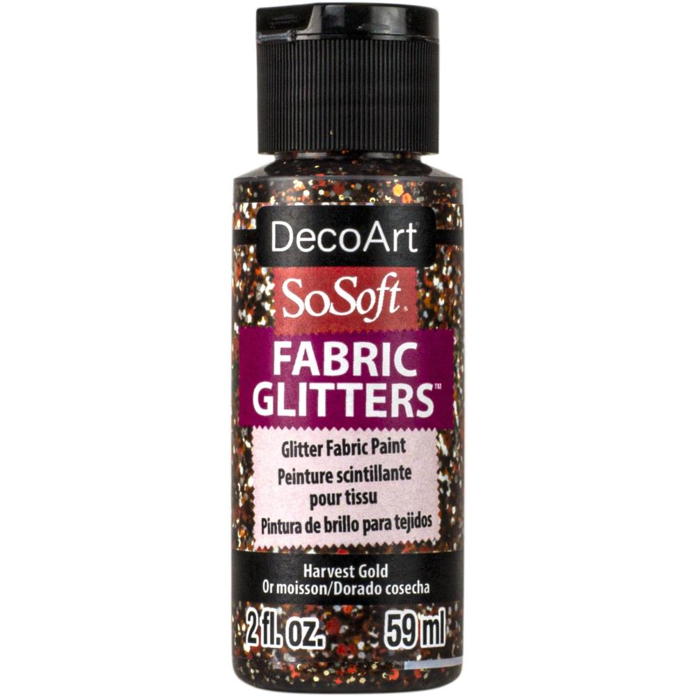 Decoart SoSoft Fabric Glitters, 2oz