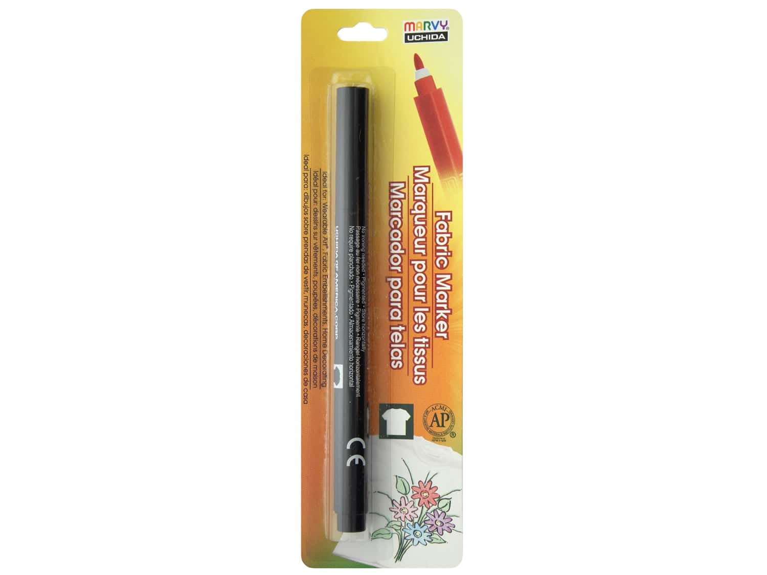 Marvy Uchida Permanent Fine Point Fabric Marker