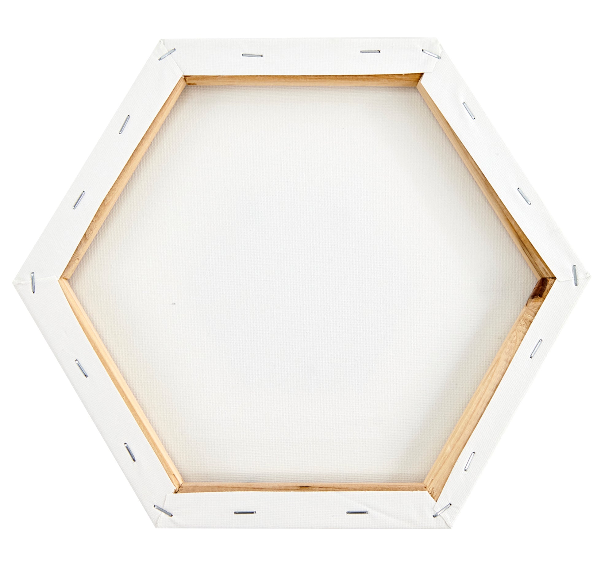 Makr Shaped Canvas, Hexagon Shape