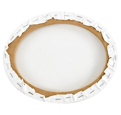 Makr Shaped Canvas, Oval Shape