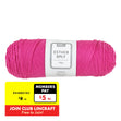 Makr Esther 8ply Crochet & Knitting Yarn, Magenta- 200g Polyester Yarn