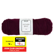 Makr Esther 8ply Crochet & Knitting Yarn, Magenta Purple- 200g Polyester Yarn