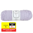 Makr Esther 8ply Crochet & Knitting Yarn, Pastel Lilac- 200g Polyester Yarn