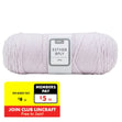 Makr Esther 8ply Crochet & Knitting Yarn, Pale Lilac- 200g Polyester Yarn