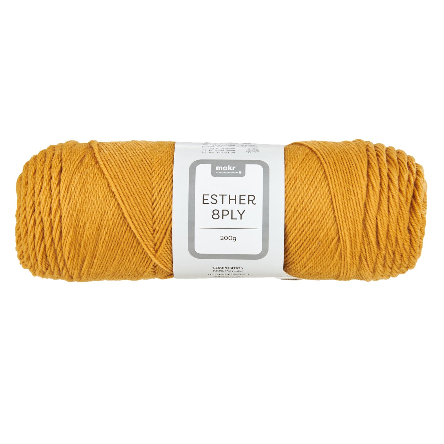 Makr Esther 8ply Crochet & Knitting Yarn, 200g Polyester Yarn