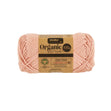Makr Organic Cotton Crochet & Knitting Yarn, Peach Nectar- 100g Cotton Yarn