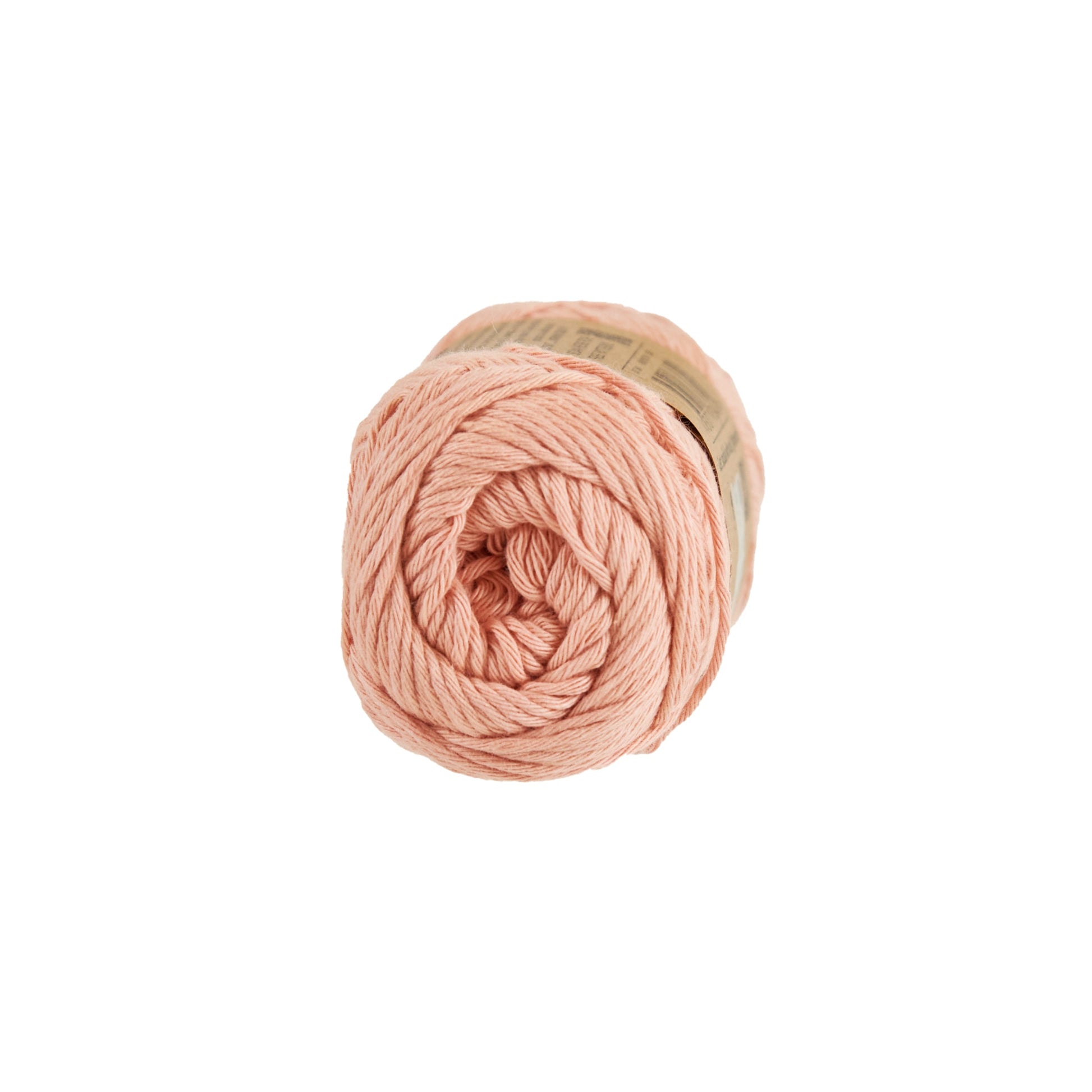 Makr Organic Cotton Crochet & Knitting Yarn, Peach Nectar- 100g Cotton Yarn