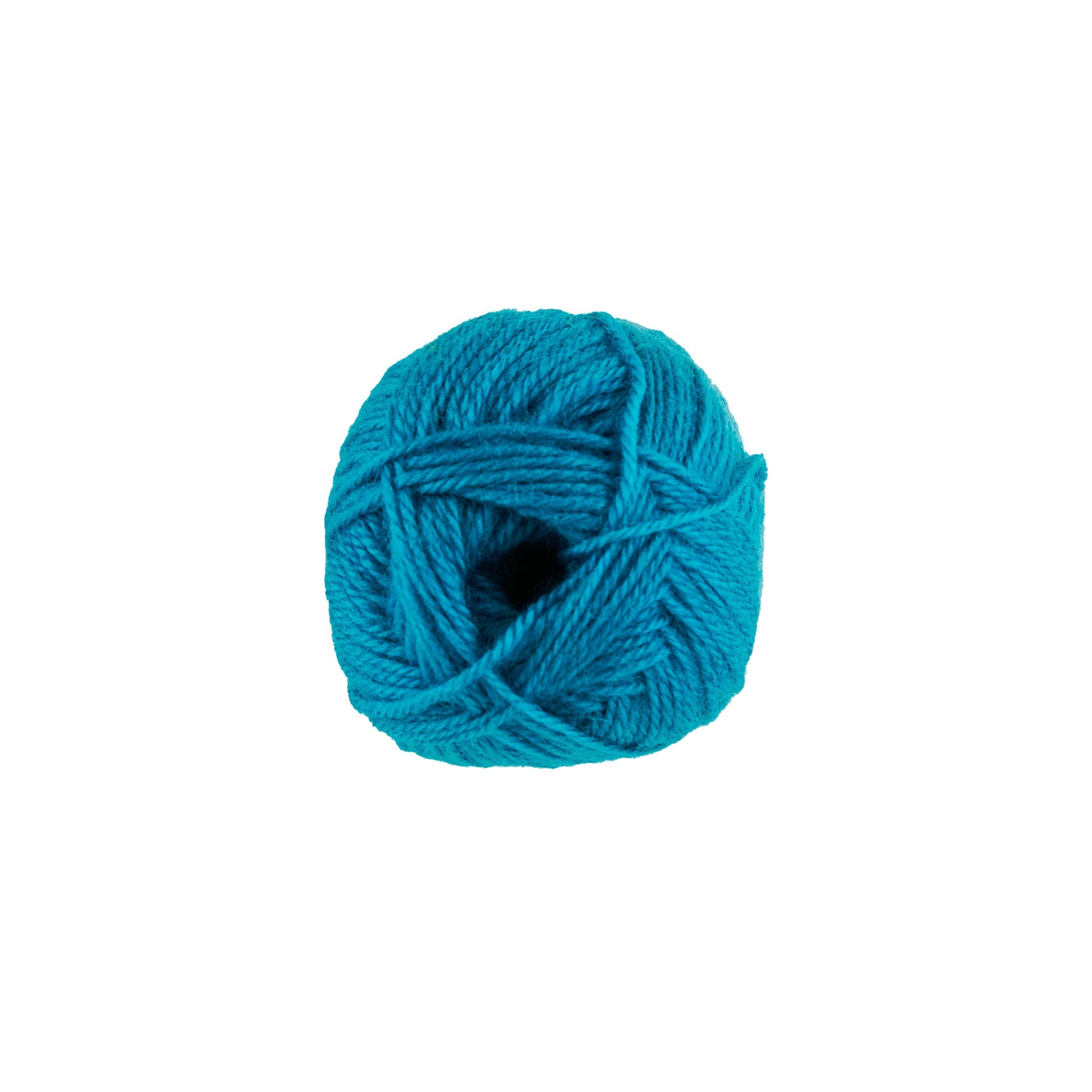 Makr Cosy Wool Crochet & Knitting Yarn 8ply, Tahitian Teal- 100g Wool Yarn