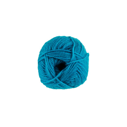 Makr Cosy Wool Crochet & Knitting Yarn 8ply, Tahitian Teal- 100g Wool Yarn