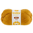 Makr Baby Soft Crochet & Knitting Yarn 8ply, Honey Yellow- 100g Soft Acrylic Nylon Blend Yarn