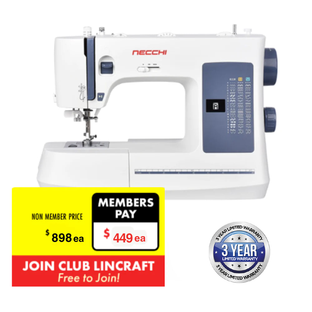 NECCHI Computer Sewing Machine, NC-59QD