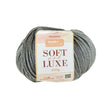  Makr Soft & Luxe Crochet & Knitting Yarn, Collegen Grey- Merino Wool Acrylic Yarn