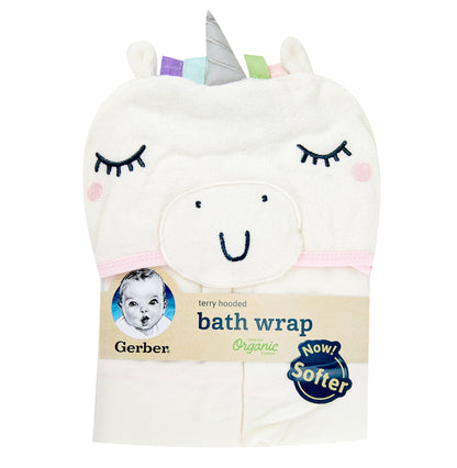 Gerber Terry Hooded Bath Wrap, 55.9cm x 83.8cm