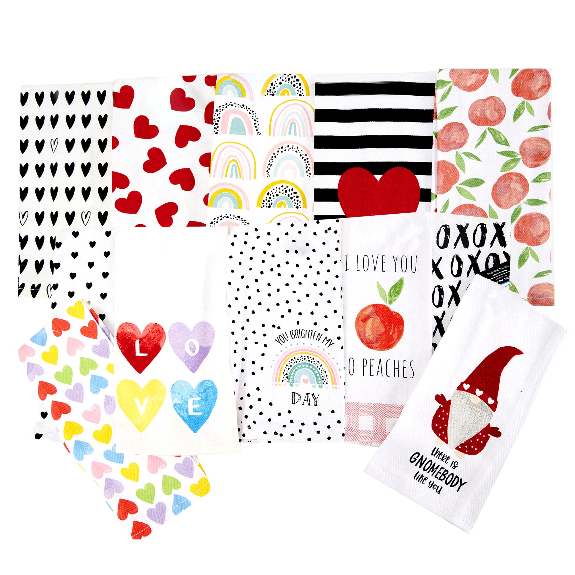 Kitchen Towels, Assorted- 38.1cm x 63.50cm