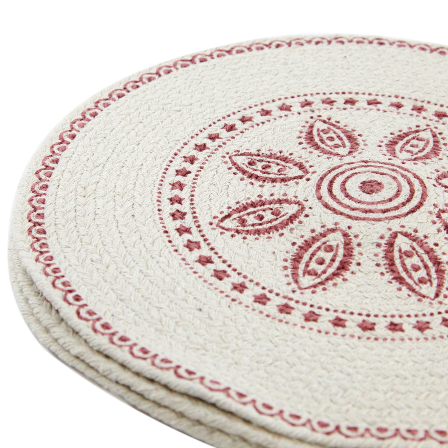 Formr Cotton Braided Placemats - 4pk