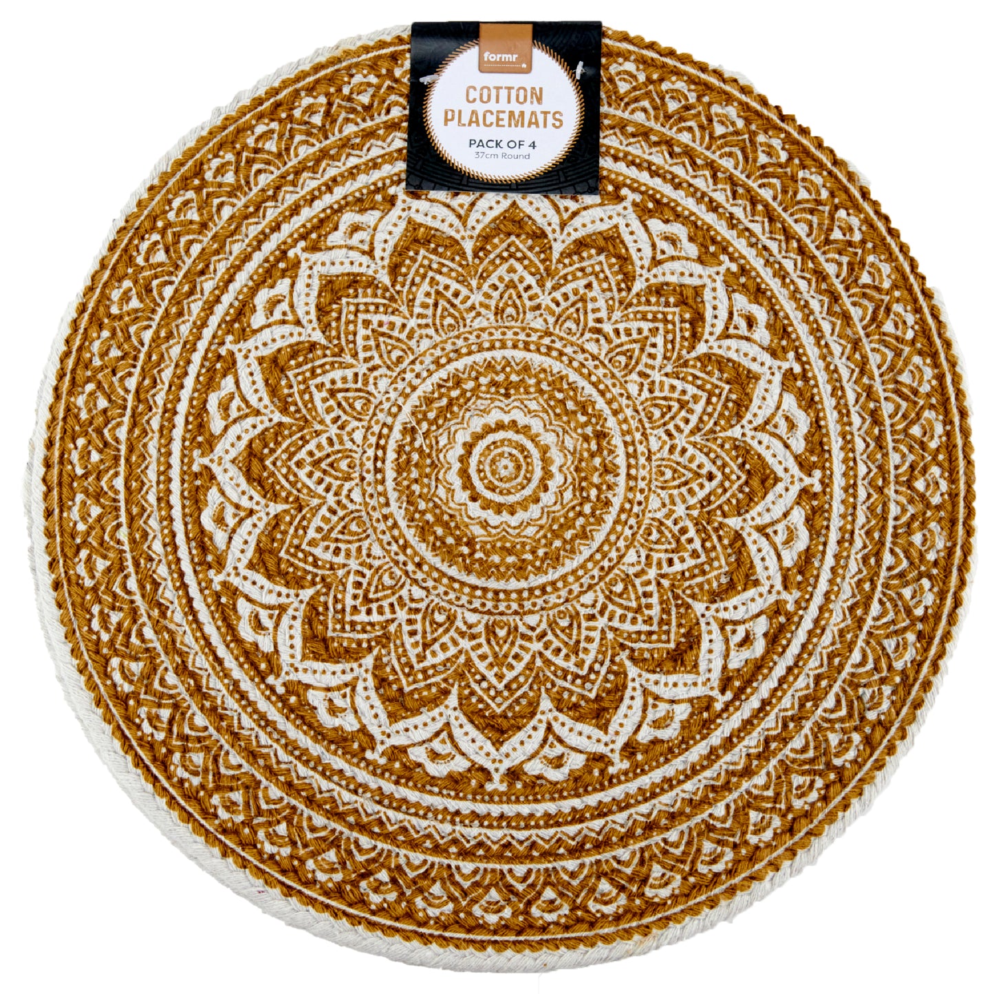 Formr Cotton Braided Placemats - 4pk