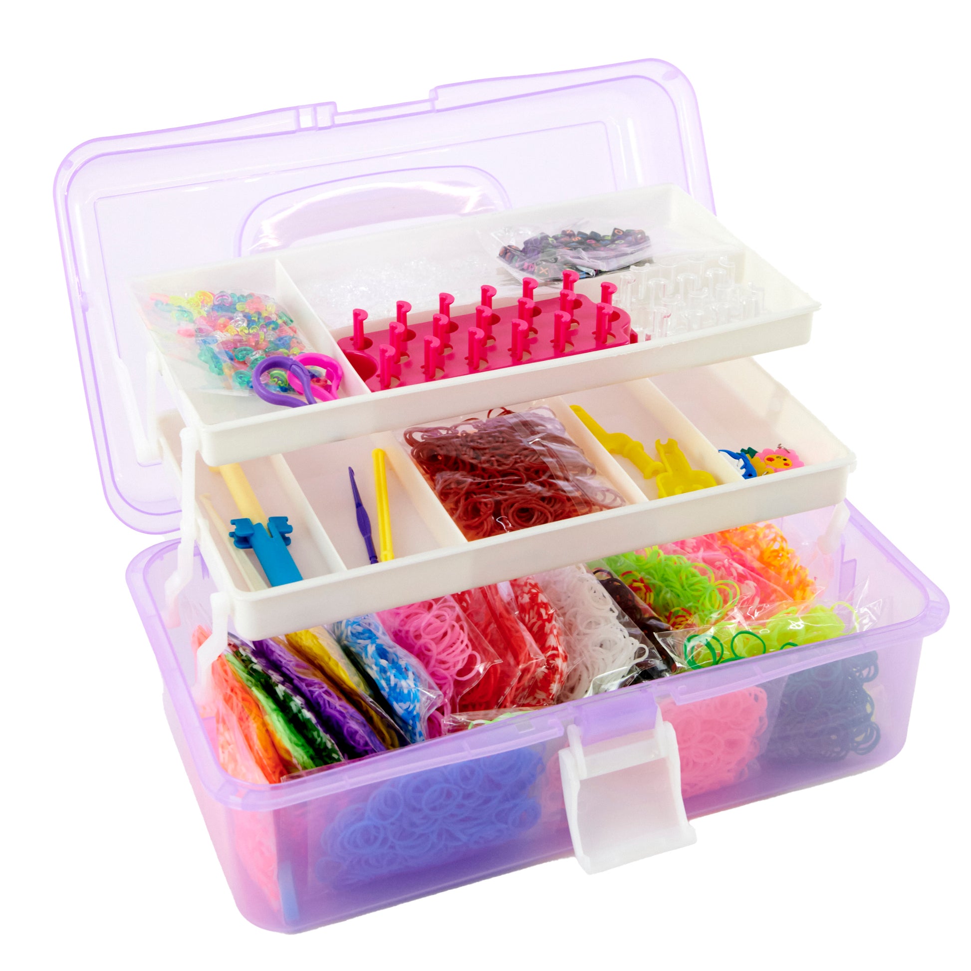 Little Makr Rainbow Band Mega Box- 8000pc