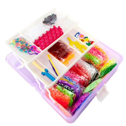 Little Makr Rainbow Band Mega Box- 8000pc