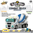 Contsruct It, Buildables Plus Cement Truck Mix Master- 106pcs