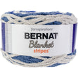 Bernat Blanket Stripes Yarn, Cape Cod- 300g Polyester Yarn