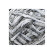 Bernat Blanket Stripes Yarn, Soft Gray- 300g Polyester Yarn