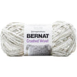 Bernat Blanket Stripes Yarn, White- 300g Polyester Yarn