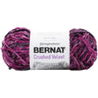 Bernat Blanket Stripes Yarn, Magenta- 300g Polyester Yarn