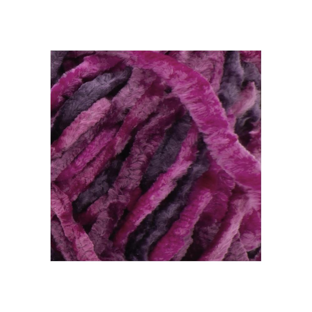 Bernat Blanket Stripes Yarn, Magenta- 300g Polyester Yarn