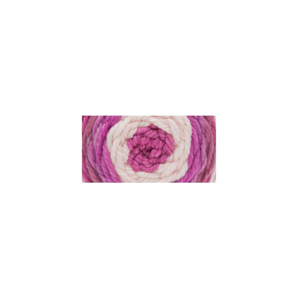 Bernat Pop Bulky Crochet & Knitting Yarn, Feb Fuchsia- 280g Acrylic Yarn