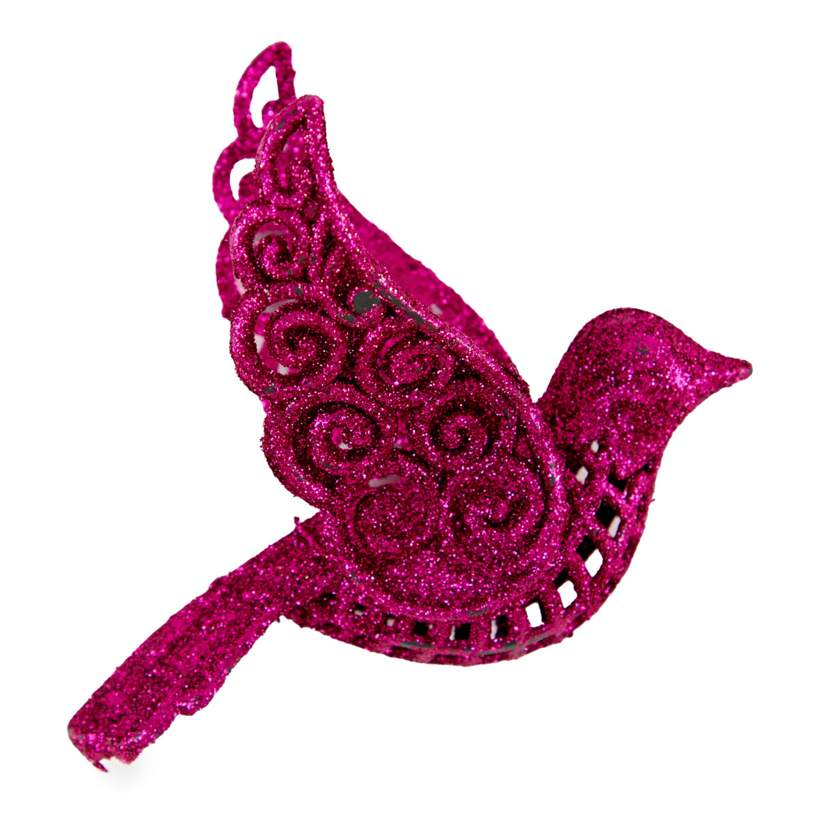 Christmas Dove Decoration PVC- 2pk