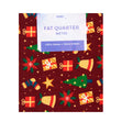 Christmas Print Cotton Fat Quarters, Presents Bells & Trees- 50cmx55cm