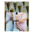 Christmas Print Cotton Fabric Reusable Gift Wrap, Grey Cone Trees- 55cmx70cm
