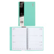2024 Diary PU Concealed Spiral FSC Mix, Teal- A5 WTV