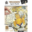 Puzzlemaster A3 Wood Display Puzzle, Tiger