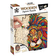 Puzzlemaster A3 Wood Display Puzzle, Lion