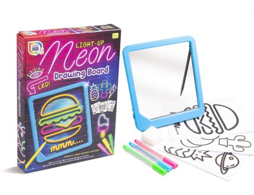 Neon Drawing Board Set