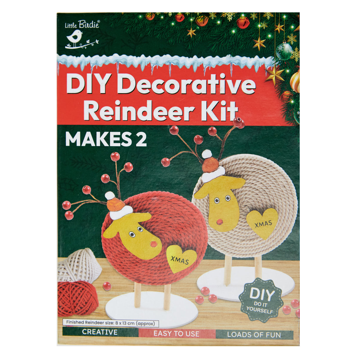 Christmas DIY Kit, Decorative Reindeer