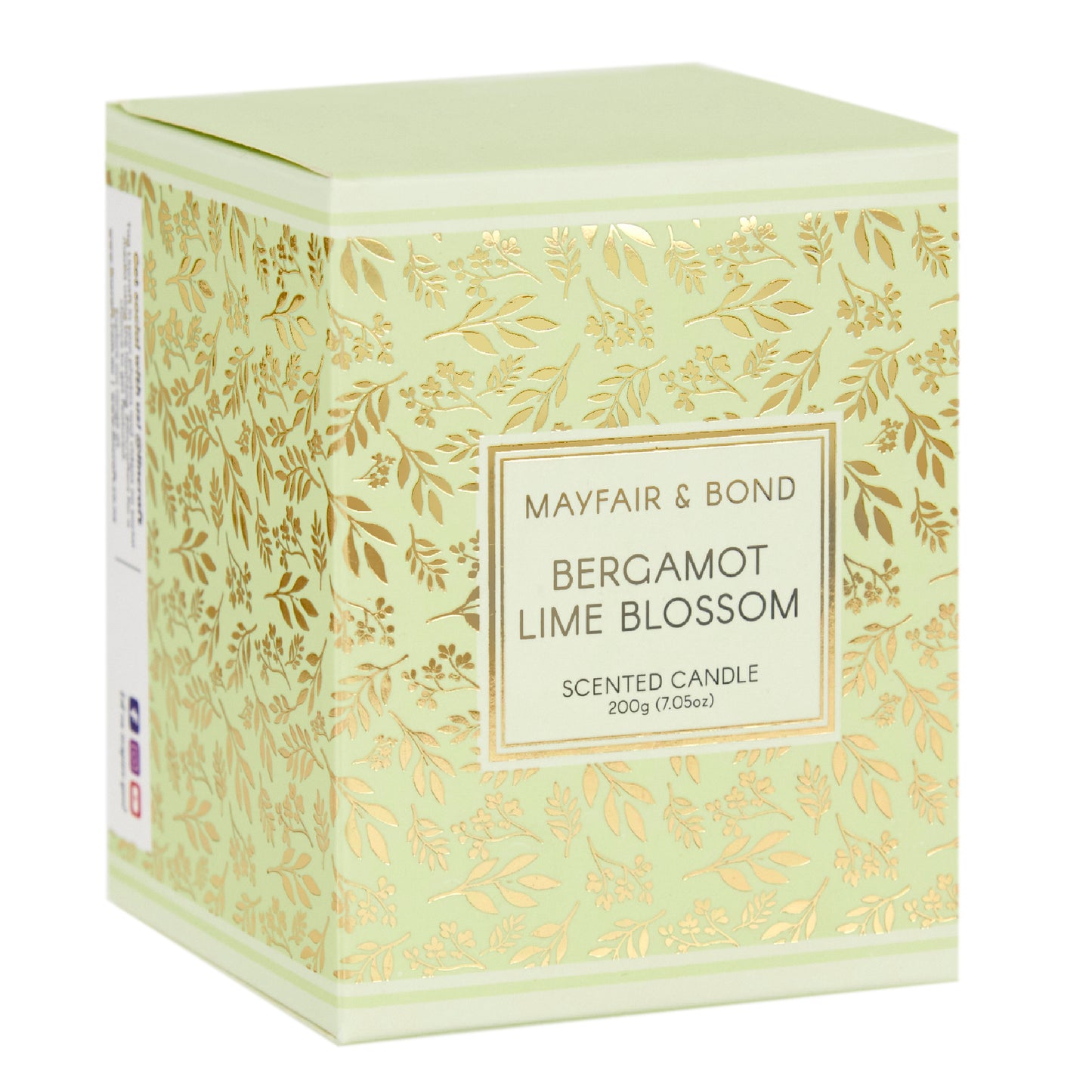 Mayfair & Bond Scented Candle, Bergamot Lime Blossom- 200g