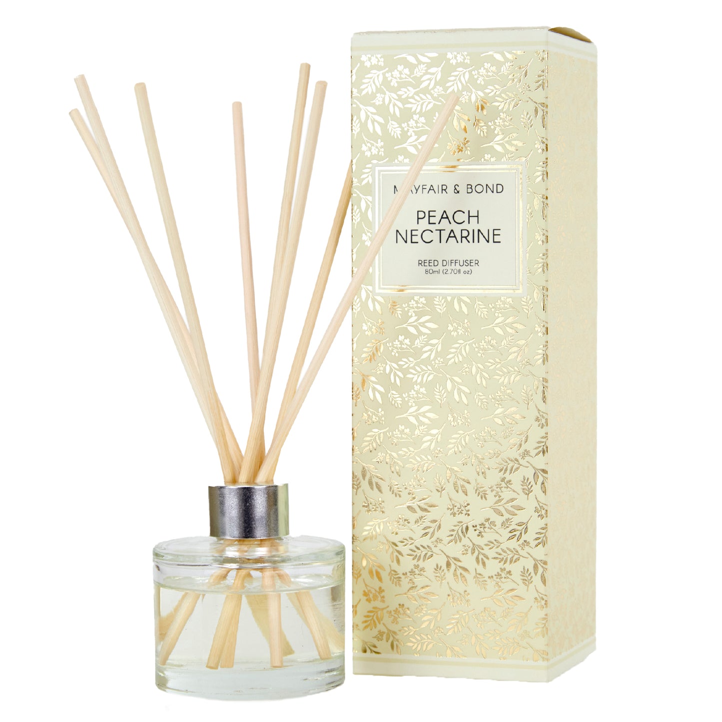 Mayfair & Bond Reed Diffuser, Peach Nectarine- 80ml