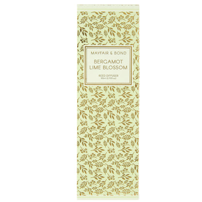 Mayfair & Bond Reed Diffuser, Bergamot Lime Blossom- 80ml