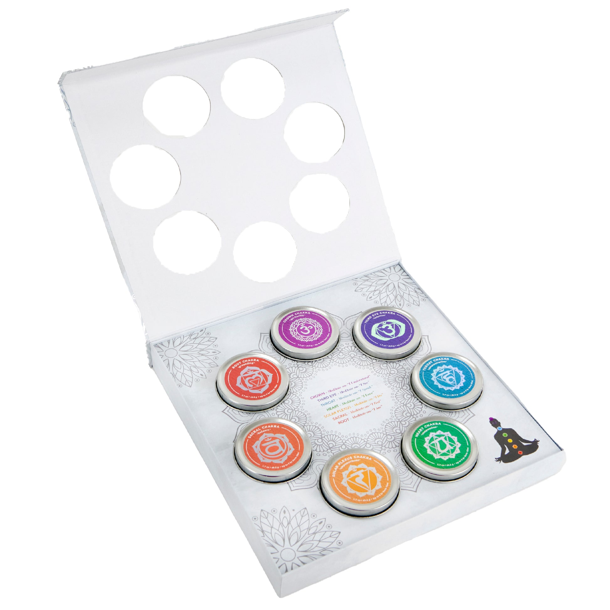 Mayfair & Bond 7 Chakra Candle Gift Set