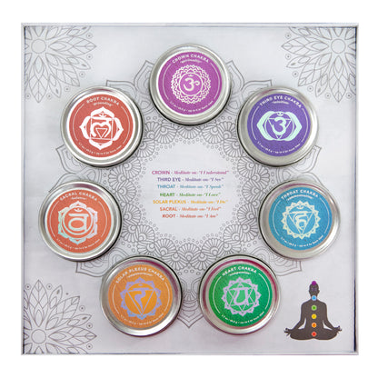 Mayfair & Bond 7 Chakra Candle Gift Set