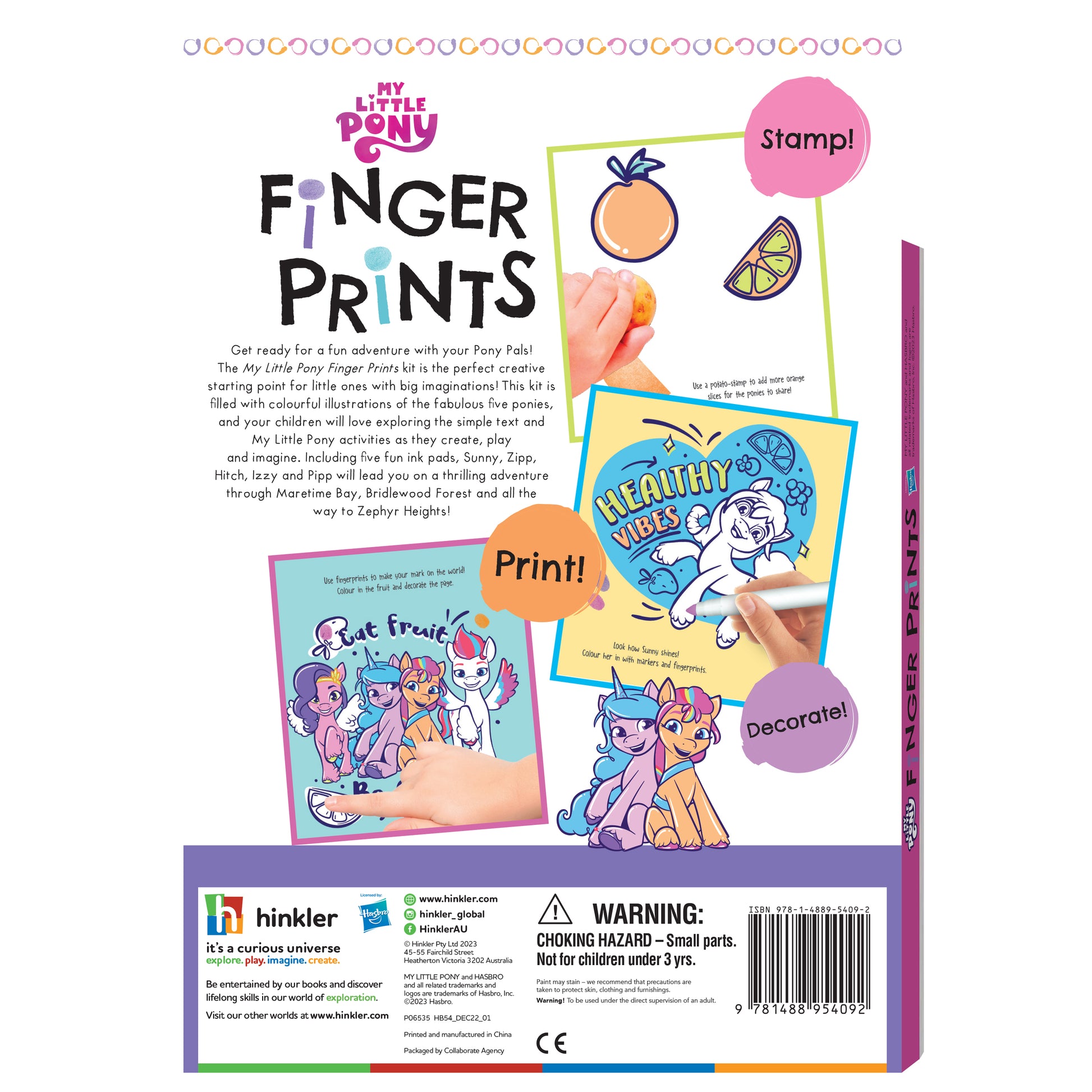 My Little Pony Finger Prints