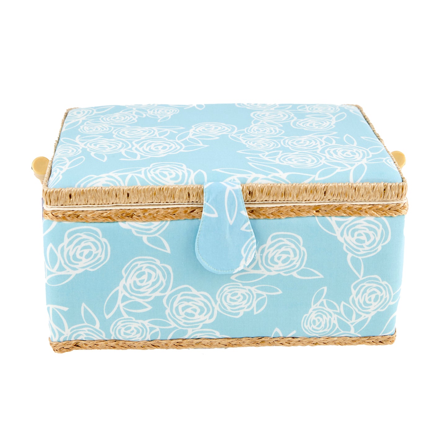 Sewing Basket, Light Blue- 30.5x23x16cm