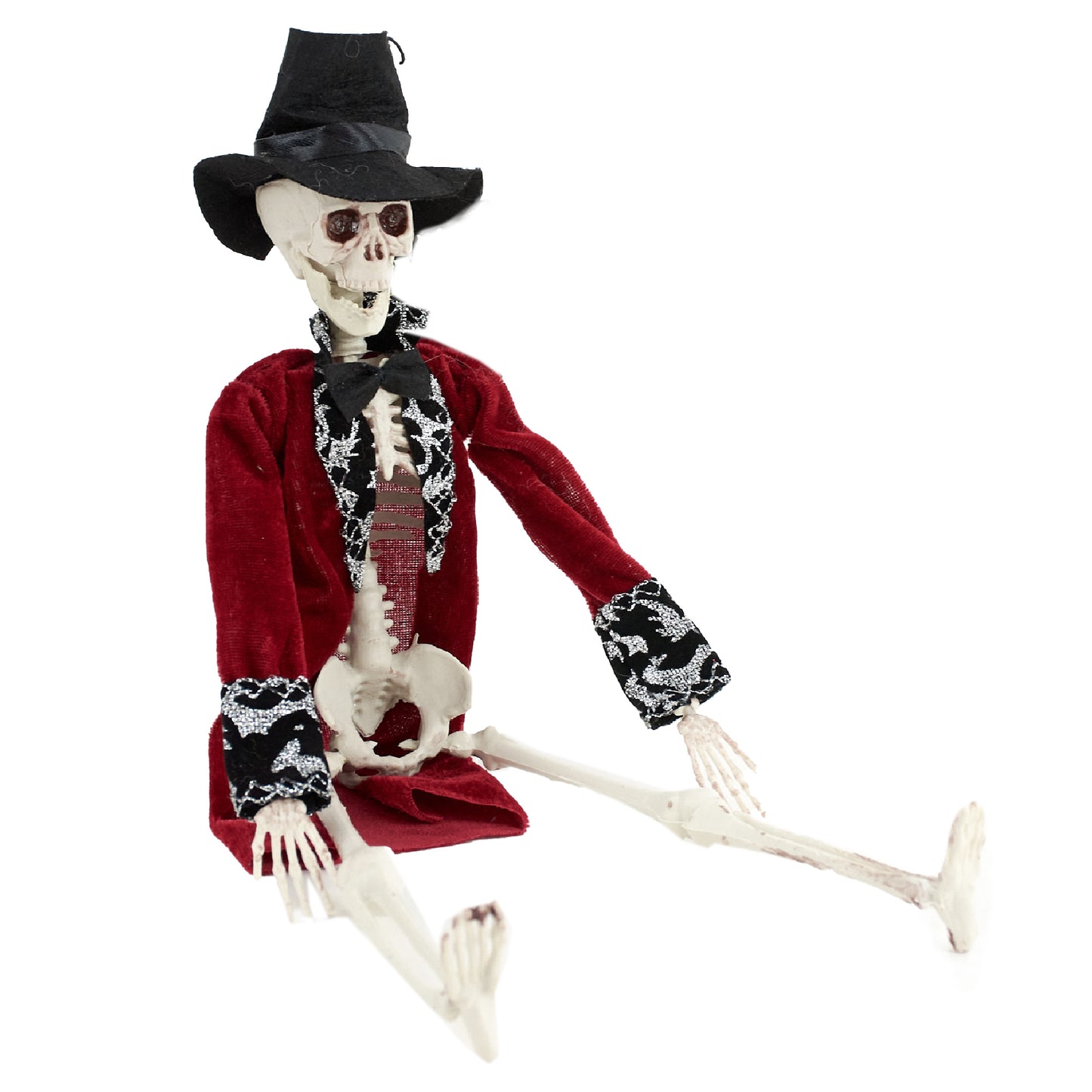 Halloween Hanging Fancy Dress Skeleton- 43cm