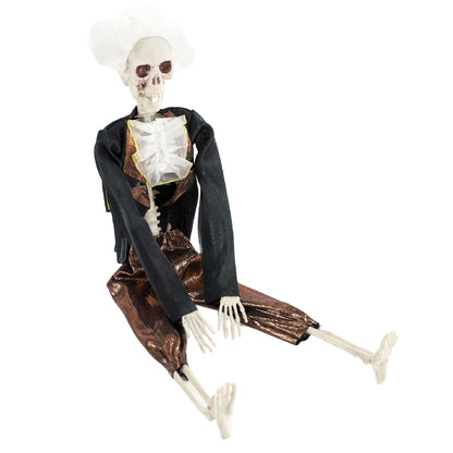 Halloween Assorted Hanging Fancy Dress Skeleton- 43cm