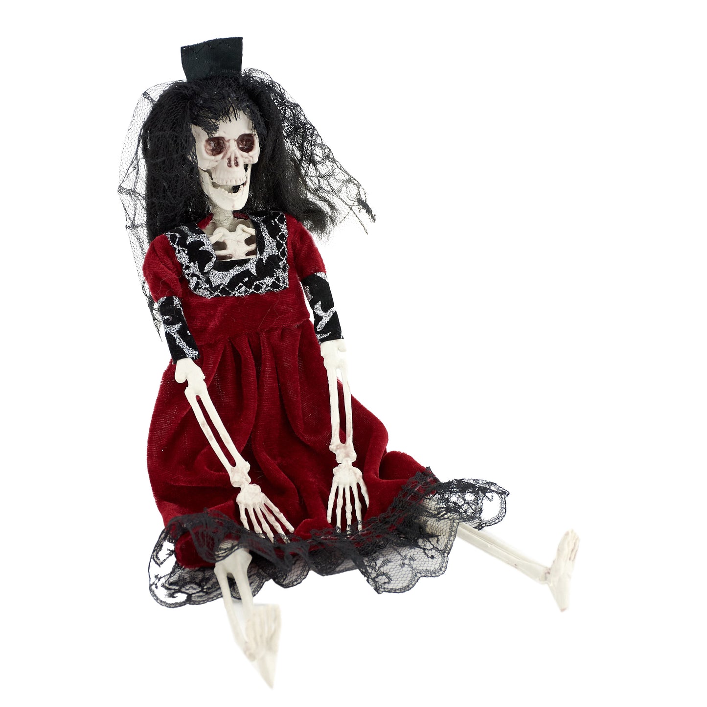 Halloween Assorted Hanging Fancy Dress Skeleton- 43cm